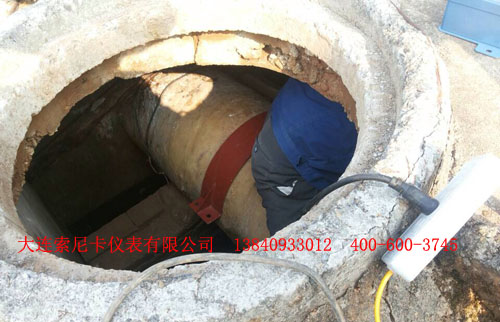 超聲波流量計(jì)安裝現(xiàn)場