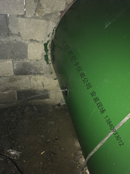 湖北國(guó)家濕地公園-市區(qū)供水項(xiàng)目超聲波流量計(jì)現(xiàn)場(chǎng)