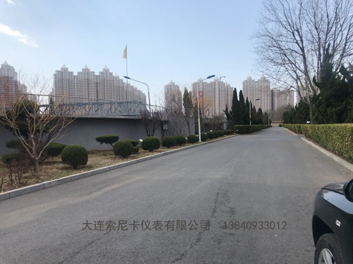 大連開發(fā)區(qū)污水處理廠超聲波流量計(jì)現(xiàn)場