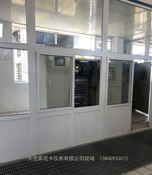 大連開發(fā)區(qū)污水處理廠超聲波流量計(jì)現(xiàn)場