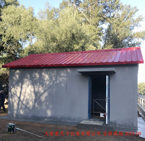 自來(lái)水貿(mào)易結(jié)算用超聲波流量計(jì)現(xiàn)場(chǎng)